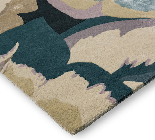 Harlequin Lucrat manual Covor Rectangular Din lână Beige-blue