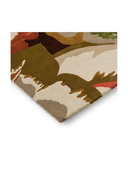 Harlequin Lucrat manual Covor Rectangular Din lână Beige-rust