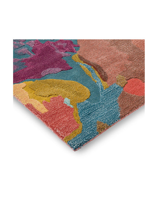 Harlequin Χειροποίητο Χαλί Ορθογώνιο Μάλλινο Pink-multi 140x200cm