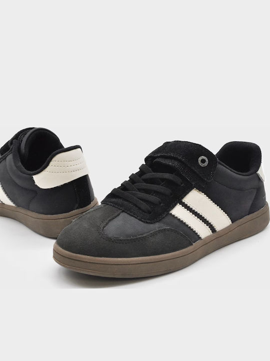 Παιδικά Sneakers με Σκρατς Μαύρα