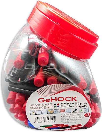 GeHock Permanent Marker 1mm Schwarz