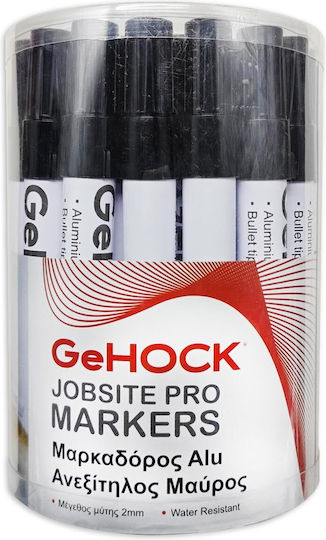 GeHock Ανεξίτηλος Μαρκαδόρος Μαύρος