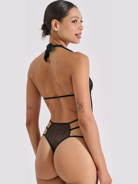 Milena Γυναικείo String Κορμάκι Δαντέλα & Τούλι Κόκκινο Milena Γυναικείo String Κορμάκι Δαντέλα & Τούλι Κόκκινο