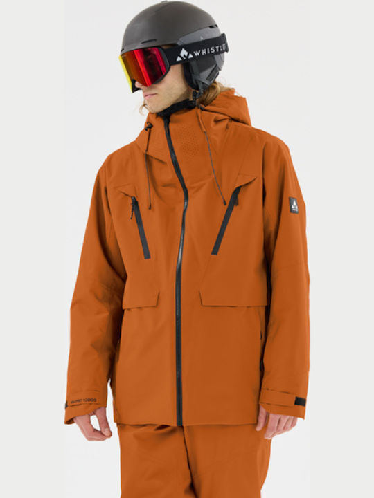 Whistler Men's Ski & Snowboard Jacket Brown WH-W243253-5086_1