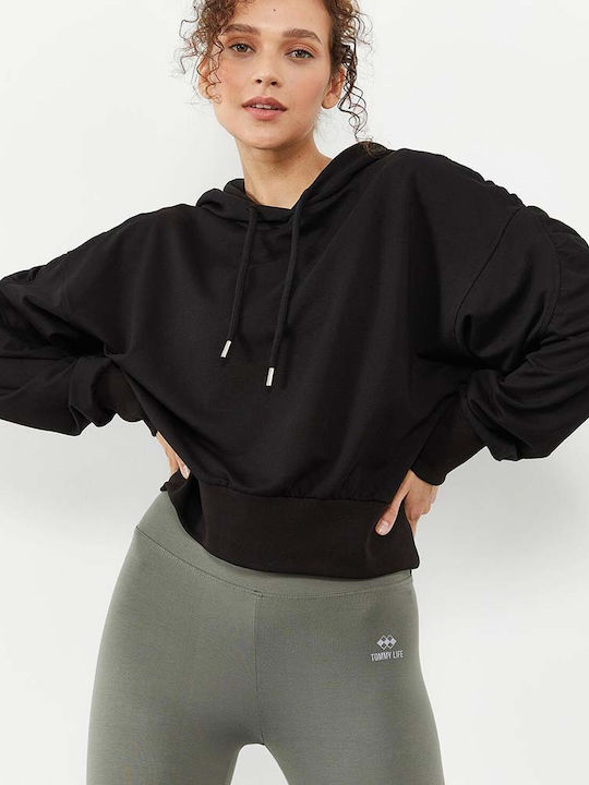 Damen Sweatshirt Black