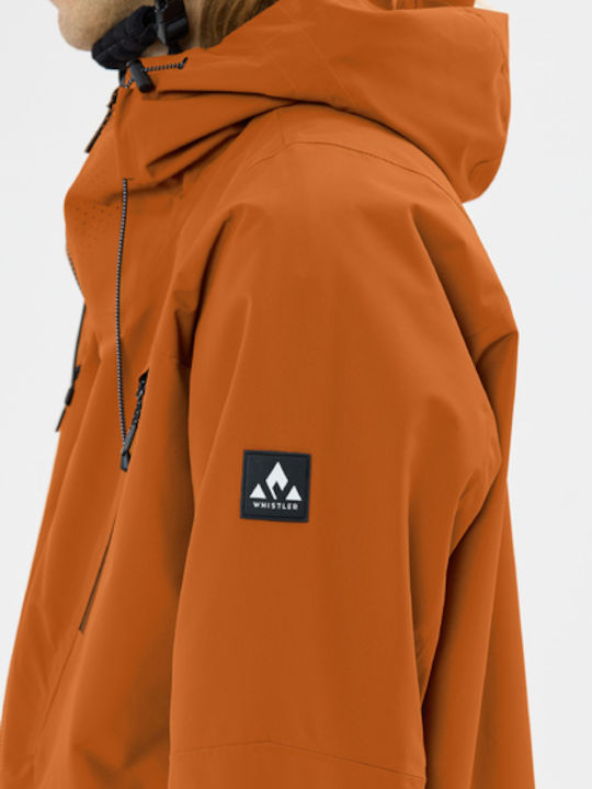 Whistler Men's Ski & Snowboard Jacket Brown WH-W243253-5086_1