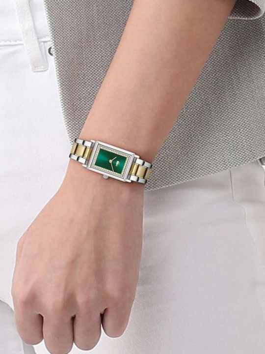 Lacoste Ρολόι Μπαταρίας με Μεταλλικό Μπρασελέ