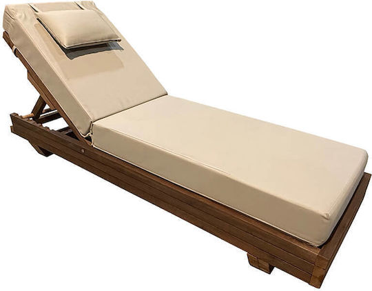 Professional Beach Sunbed 1226 200x68x25cm Tesias