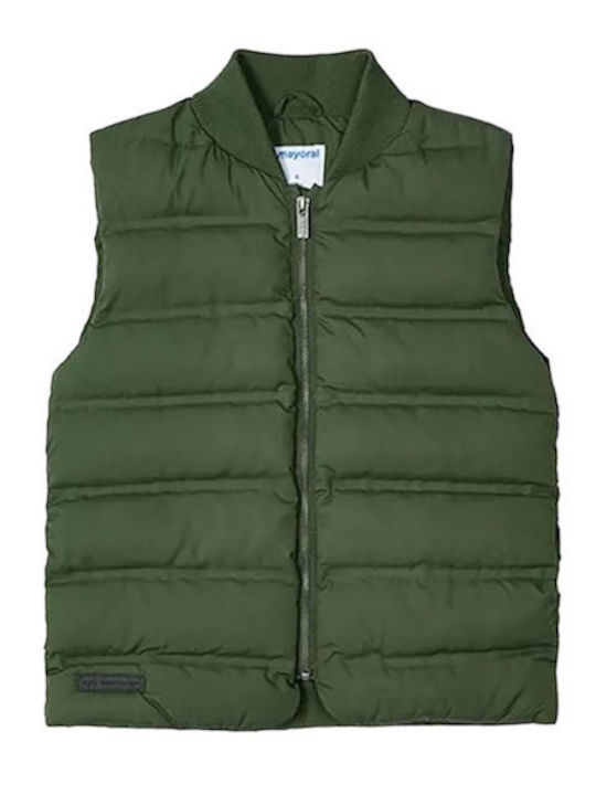 Kinder Freizeitjacke Ärmellos Green