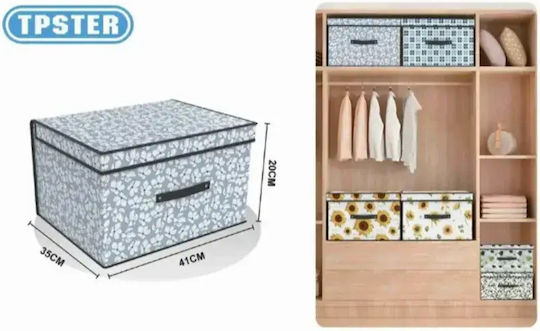 Tpster Stoff Aufbewahrungsbox mit Deckel
