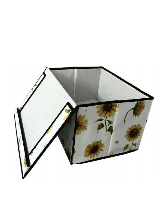 Tpster Fabric Storage Box with Lid 70x40x30cm