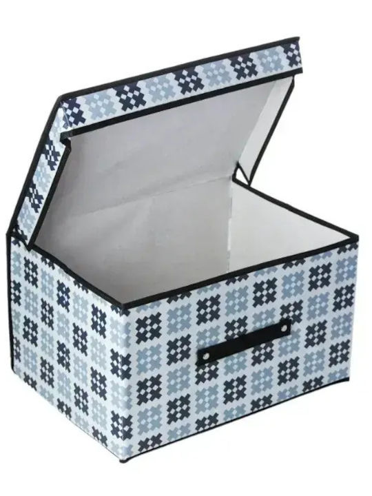 Tpster Fabric Storage Box with Lid 60x50x40cm