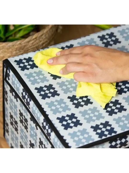 Tpster Fabric Storage Box with Lid 60x50x40cm