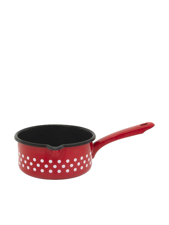 Tufne Oală Mică De Lapte Din Aluminiu 1.6lt 16cm