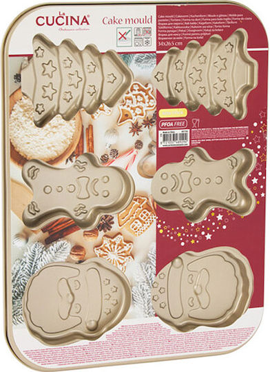 Orion Non-stick Cupcakes & Muffins 6 Cups Baking Pan 35x26.5x2.5cm