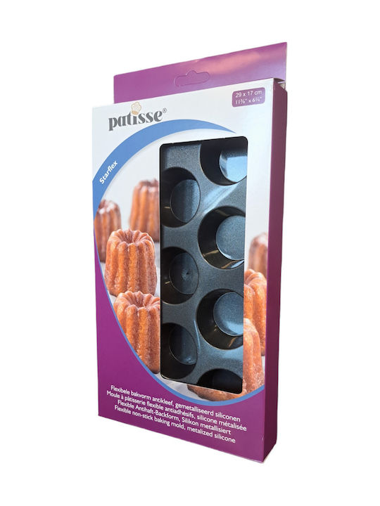 Patisse Starflex Φόρμα Ζαχαροπλαστικής για Cupcakes/Muffins από Σιλικόνη 11 Θέσεων 29x17εκ.