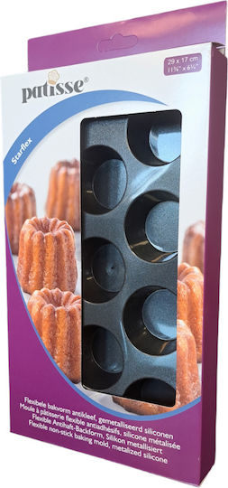Patisse Starflex Форма за сладкарство за къпкейкове/мъфини от силикон 29x17бр 1бр