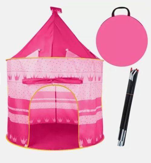 Cort pentru Copii Castelul Pop Up Little Princess Roz pentru 1+ ani