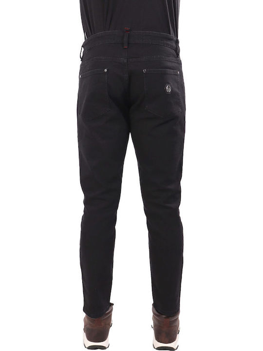 Men's Jeans Pants with Skinny Fit Black
