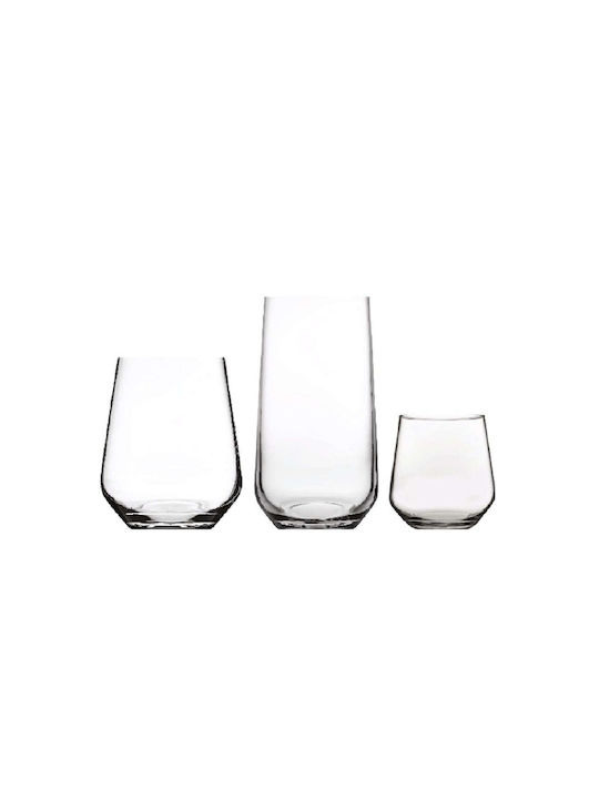 Espiel Allegra Set of Glasses made of Glass 18pcs