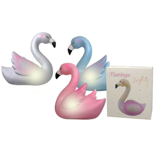 HOMie Kids Decorative Lamp Flamingo Pink 13x12cm