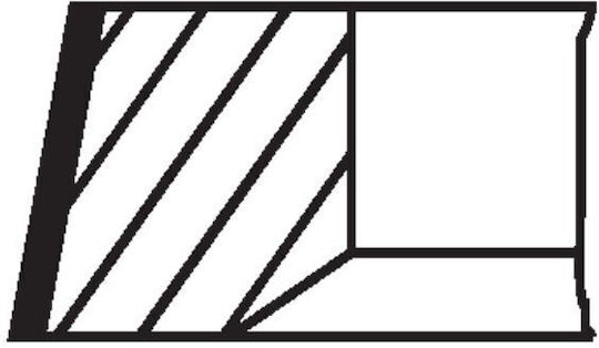 Satz Kolbenringe Mahle 021 Rs 00129 0n0