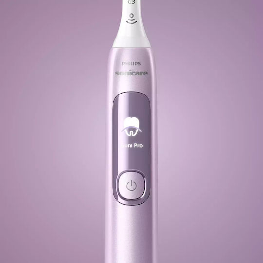 Philips Sonicare Periuță de dinți electrică cu Senzor de Presiune și Husă de Călătorie Roz