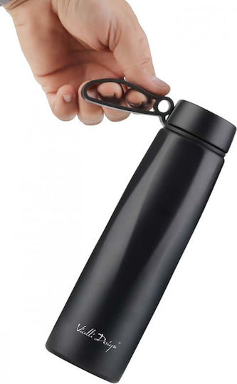 Vialli Design Fuori Sticlă Termos Plastic 500ml Negru