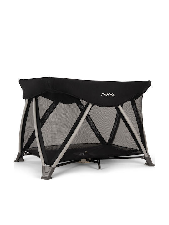 Nuna Sena Laufstall mit Matratze Schwarz 107x74cm