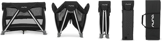 Nuna Sena Кошара За Игра С Матрак Черен 107x74см