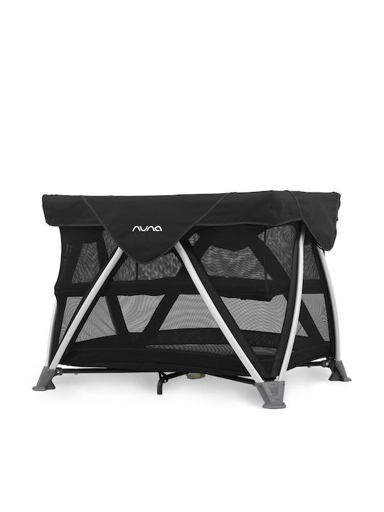 Nuna Sena Laufstall mit Matratze Schwarz 107x74cm