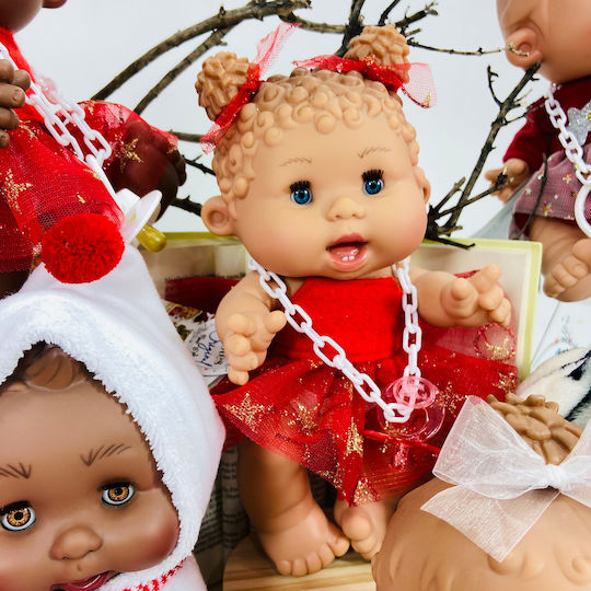 Nines d' Onil Baby Doll X-mas Edition Snowman 26 cm Various Designs 1pc