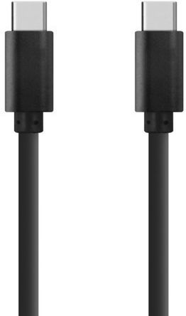 USB 2.0 Cable USB-C male - USB-C Μαύρο 1m 14965