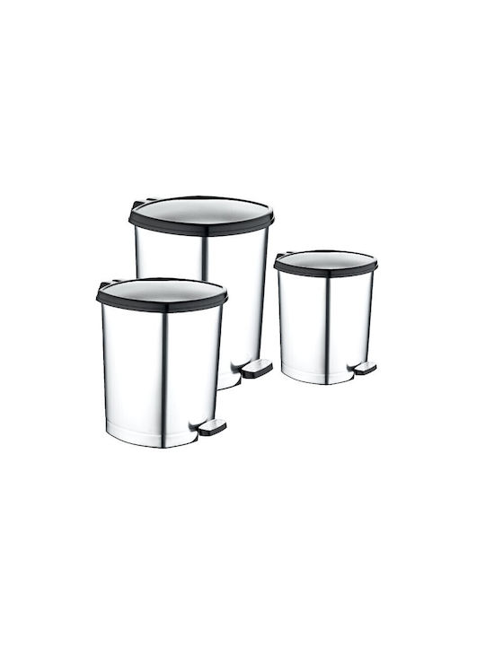 Viosarp Waste Bin Waste Plastic with Pedal 11lt 1pcs