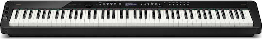 Casio Ηλεκτρικό Stage Πιάνο PX-S3100 με 88 Βαρυκεντρισμένα Πλήκτρα Ενσωματωμένα Ηχεία και Σύνδεση με Ακουστικά και Υπολογιστή Black