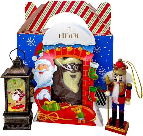 Pachet Dulce Bucurie De Crăciun Figurină Heidi De Ciocolată Felinar Decorativ Luminat Spargător De Nuci Ornament De Brad De Crăciun În Cutie Tematică De Crăciun