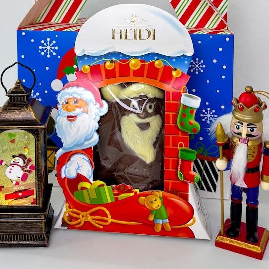 Pachet Dulce Bucurie De Crăciun Figurină Heidi De Ciocolată Felinar Decorativ Luminat Spargător De Nuci Ornament De Brad De Crăciun În Cutie Tematică De Crăciun