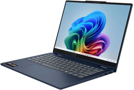 Lenovo IdeaPad 5 14" IPS FHD+ Touchscreen (Ryzen AI 300 Series-350/16GB/1.0TB SSD/W11 Home) Cosmic Blue (US Keyboard)