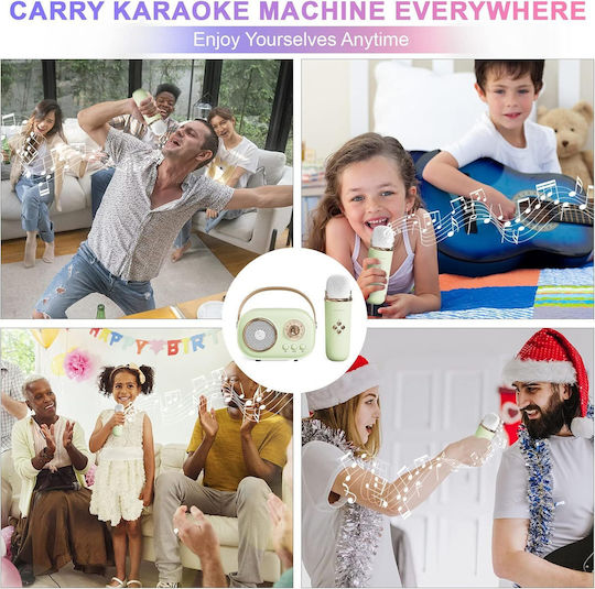 Karaoke-Lautsprecher mit Kabellosen Mikrofone C30 Pro 95623295656 Beiges