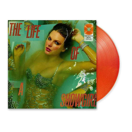Taylor Swift Life A Showgirl Lp Orange Vinyl
