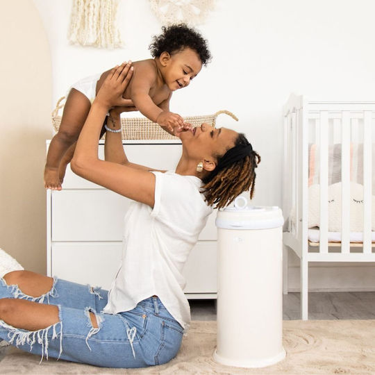 Ubbi Diaper Disposal Bin Ivory 1pcs
