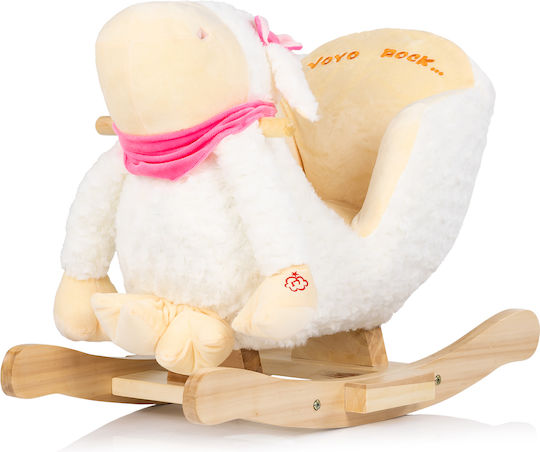 Chipolino Schaukelspielzeug Lamm für 10++ Monate mit Geräuschen für ein Gewicht bis zu 30kg