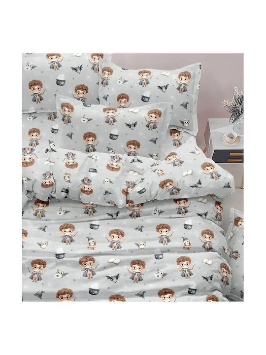 Borea Kinderdecke Einzel Gray 160x240cm