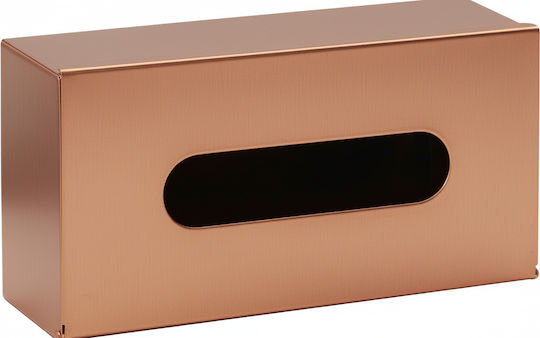 Bronze Art Suport pentru șervețele Metalică Argintiu 25x13x8cm 57Z8-51