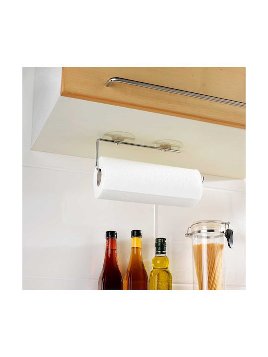 Wenko Metallic Paper Towel Holder Silver 30x8.5cm twm_447655