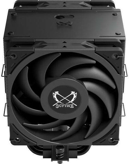 Scythe Mugen 6 CPU Cooler Dual Fan for Socket AM5/1200/115x/1700 Black Edition