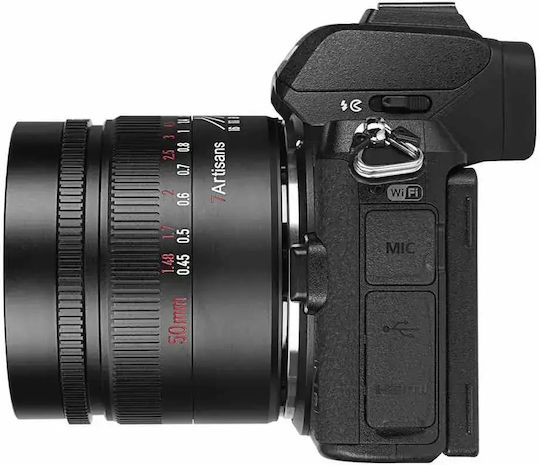 7artisans Crop Camera Lens Photoelectric 50mm F/0.95 Fixed for Nikon Z Mount Black