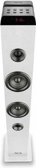 NGS Sky Charm Αυτοενισχυόμενο Ηχείο με Bluetooth 50W (Τεμάχιο) Λευκό