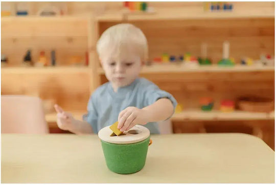 Plan Toys Shape Sorting Toy made of Wood for 12++ Months