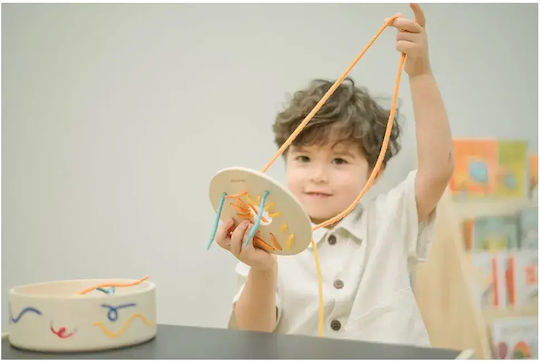 Plan Toys Lacing Toy made of Wood for 36++ Months